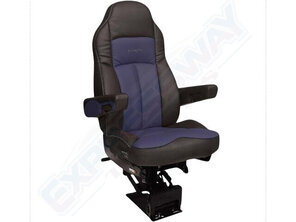 Seat Inc Legacy Silver 2 Tone Black Blue Dura Leather Product Image